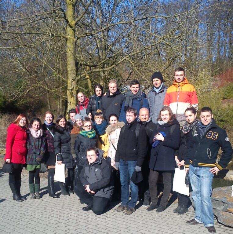 StipendiatInnen aus Estland, Polen, der Ukraine und Bulgarien (März 2015) 