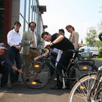 Fahrrad-Sicherheitscheck bei der DBU 2007 