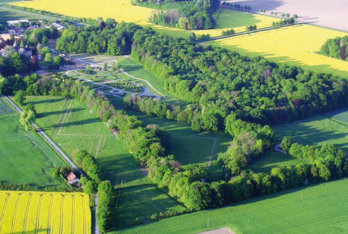 Luftbild StipendiatenPark (Foto: DBU) 