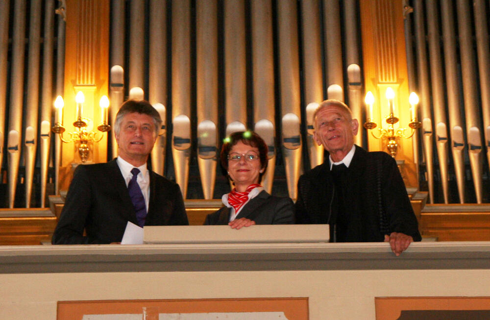 Übergabe Bewilligung Orgel MariäHimmelfahrt, Ostritz 