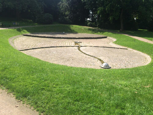 Regenwasserspielplatz in Solingen 