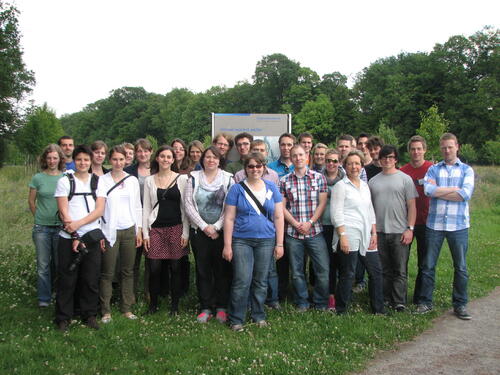 Gruppenfoto im StipendiatenPark 