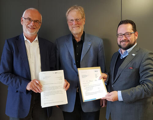 Bewilligungsübergabe © Deutsche Bundesstiftung Umwelt