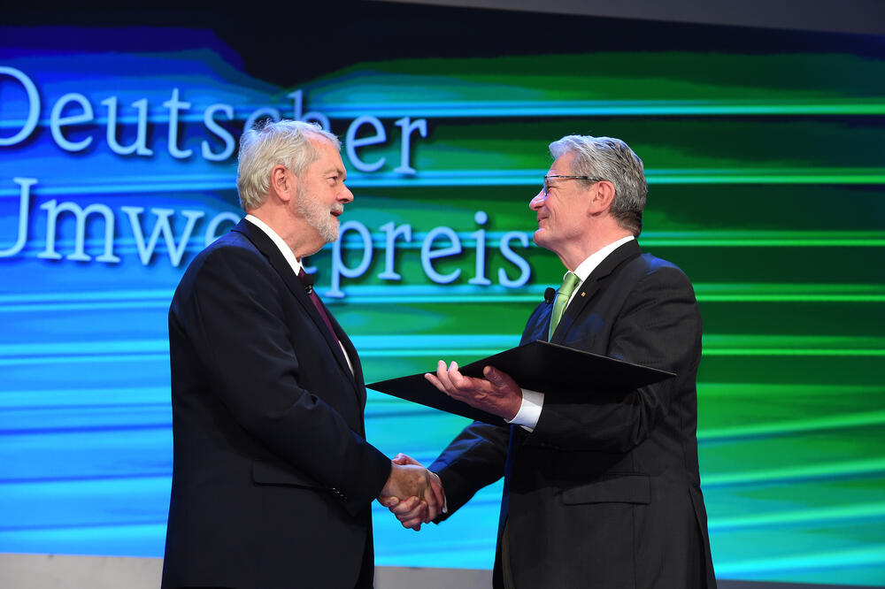 Umweltpreis 2014 Hennicke &copy; DBU/Peter Himsel