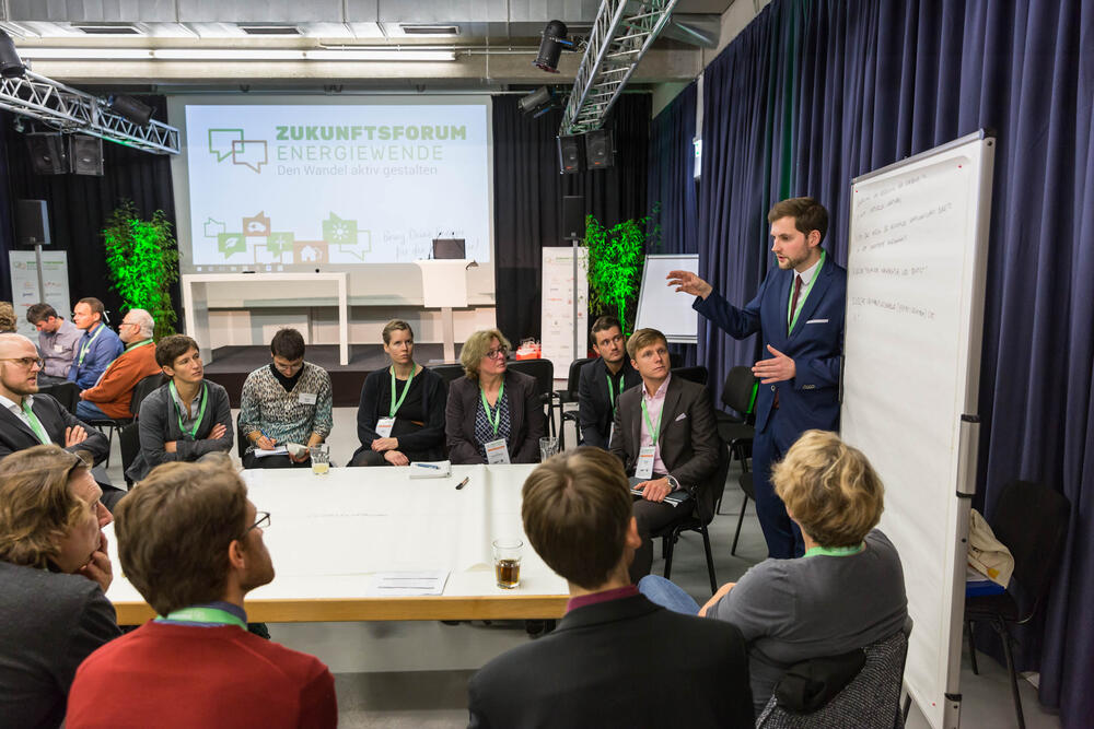 Impression Zukunftsforum Energiewende © Heiko Meyer