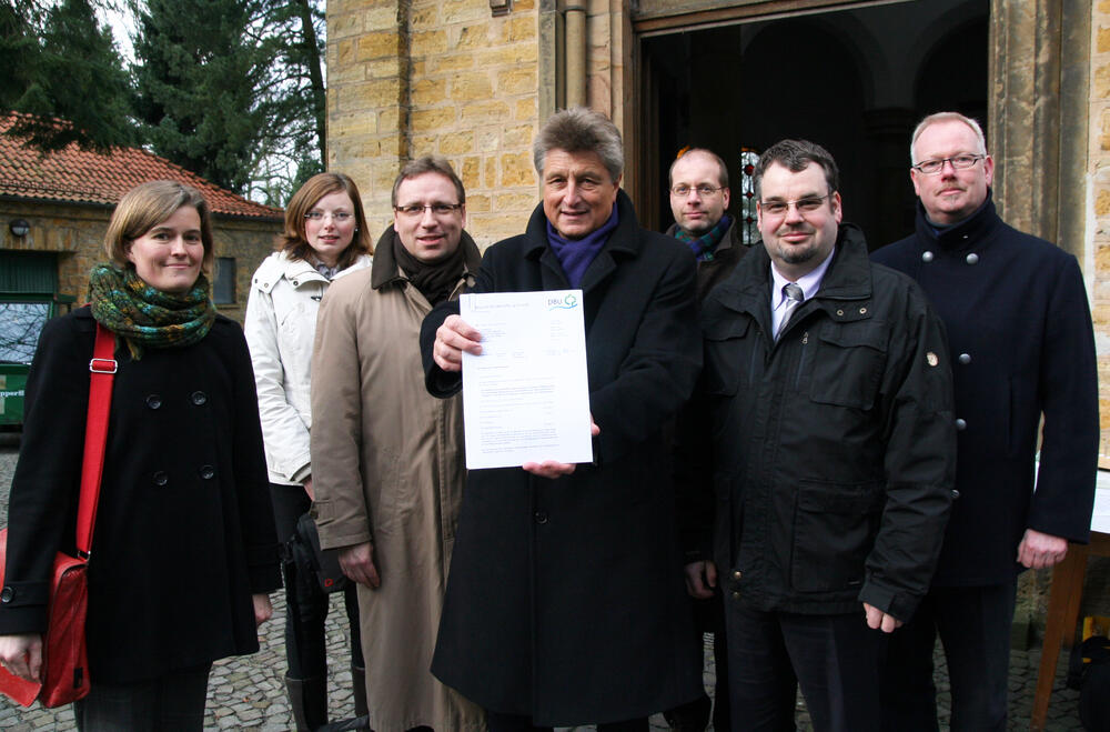 Friedhofspflege Hasefriedhof &copy; Nina Schwab/DBU