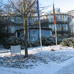 DBU-Gebäude im Winter 