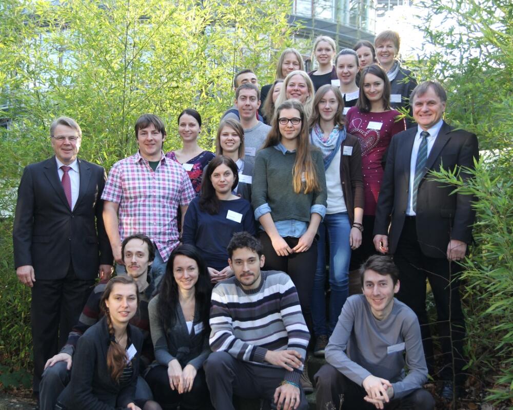 MOE-Einführungsseminar Februar 2014: Stipendiaten aus Bosnien-Herzegowina, Estland, Litauen, Kaliningrad, Tschechien und der Slowakei 