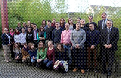 MOE-Einführungsseminar März 2014: Stipendiaten aus Polen, Ungarn, Bulgarien und Serbien 