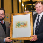 Farbradierung von Reinhard Klink © Münch/DBU