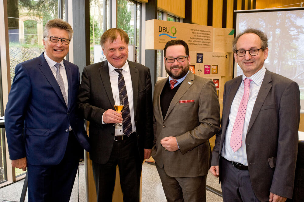 DBU-Generalsekretäre und ihre Stellvertreter © Münch/DBU