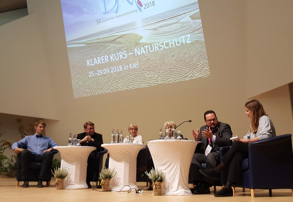 Diskussion Deutscher Naturschutztag © Deutsche Bundesstiftung Umwelt