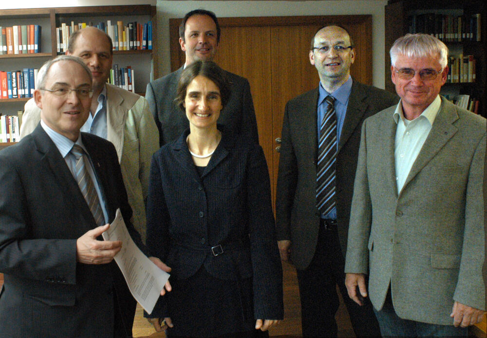 Übergabe Bewilligung Katholische Akademie München 