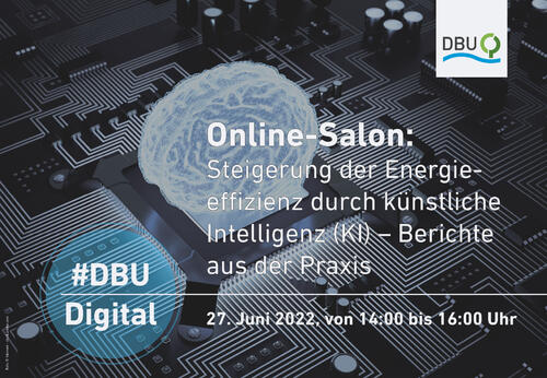 Wie können digitale Lösungen und künstliche Intelligenz die Energiewende unterstützen? Darum gehts im Online-Salon am 27. Juni 2022.  
