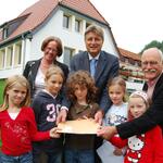 Bewilligungsübergabe für das Schullandheim Mentrup-Hagen 