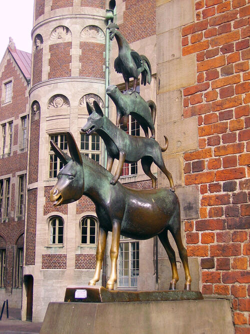 Die Bremer Stadtmusikanten © BTZ