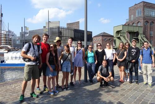 Gruppenfoto Bremerhaven  © DBU: Christiane Grimm