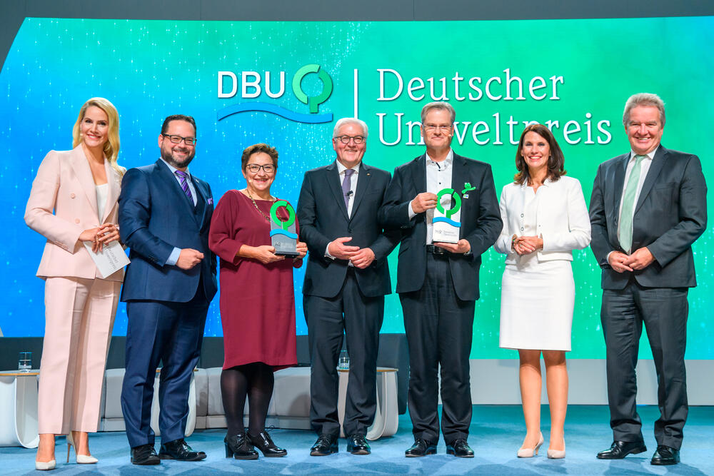 Preisverleihung Deutscher Umweltpreis der DBU 2019 © DBU/Peter Himsel