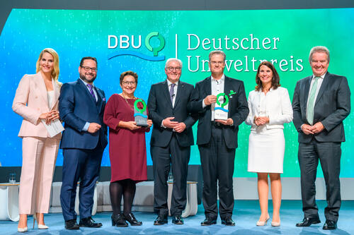 Preisverleihung Deutscher Umweltpreis der DBU 2019 © DBU/Peter Himsel