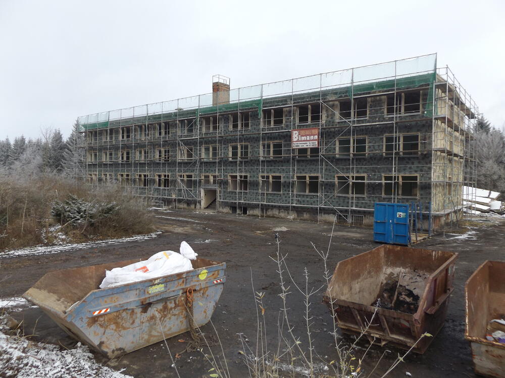 Rückbau Salzunger Vorderrhön © Bundesforst