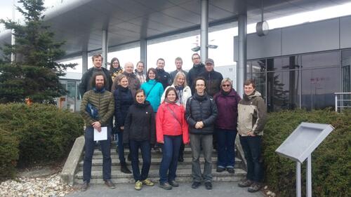 Vor der VW-Fabrik © Jarmila Materňáková