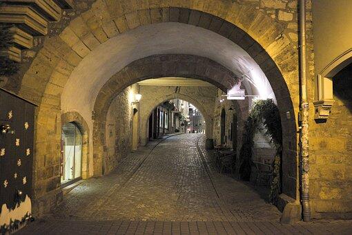 Tunnel, Tor, Erfurt, Krämerbrücke  © Pixabay