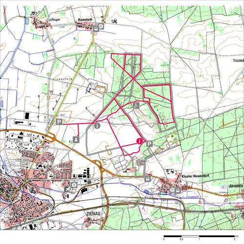 Karte Kellerberge © Deutsche Bundesstiftung Umwelt