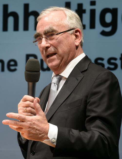 Dr. Theo Waigel &copy; DBU/Peter Himsel