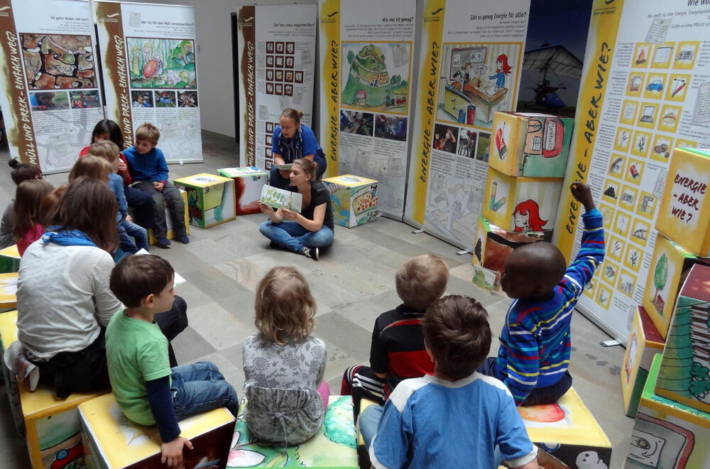 Philosophie für Kinder © Sächsischen Landesstiftung Natur und Umwelt 