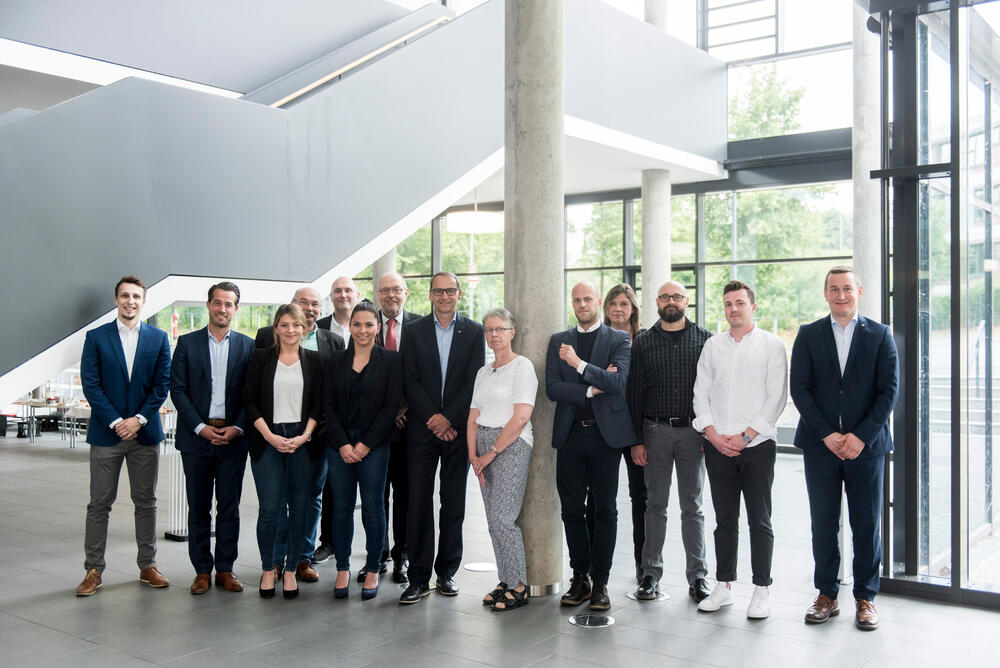 Projektteam bei der Abschlussveranstaltung in Gelsenkirchen &copy; Deutsche Bundesstiftung Umwelt