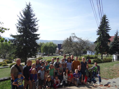 Gruppenbild in Lanckorona 