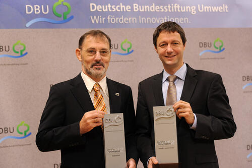 DBU-Umweltpreisträger 2012 Bett/Lerchenmüller &copy; Peter Himsel/DBU