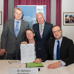 Rahmenvertragsunterschrift zur 3. Tranche © Blanka Thieme-Dietel