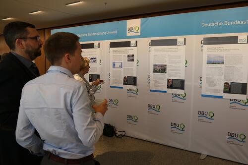 Postersession beim Umweltpreissymposium 2016 in Würzburg 