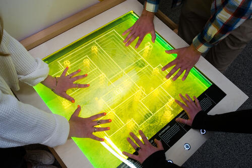 Ausstellung „Grün Stadt Grau - Nachhaltige StadtLandschaften“ © Michael Münch/DBU