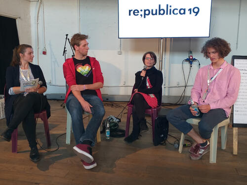 DBU auf re:publica 2019 © Deutsche Bundesstiftung Umwelt