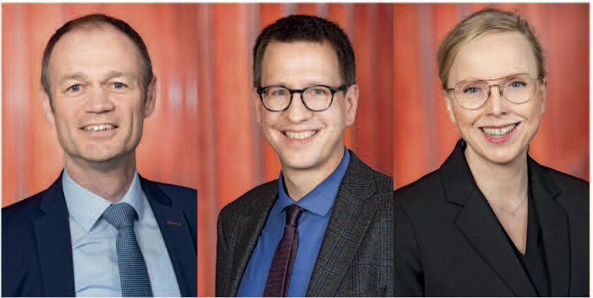 Collage Schulte, Berding, Gruber-Mannigel © Münch/DBU