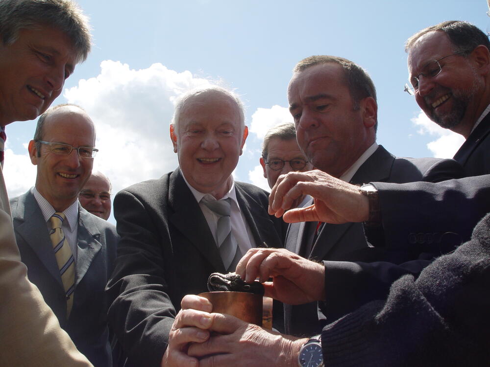 Grundsteinlegung Zoo 