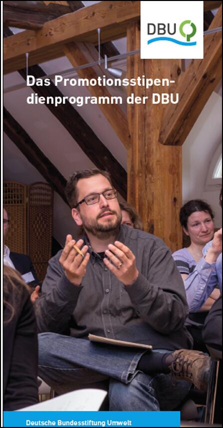 Flyer Promotionsstipendienprogramm 2016 