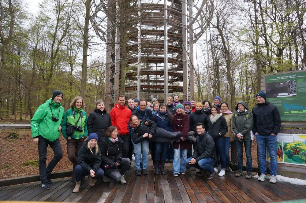Stipendiatenseminar Rügen April 2016: Baumwipfelpfad  © Andreas Kiontke