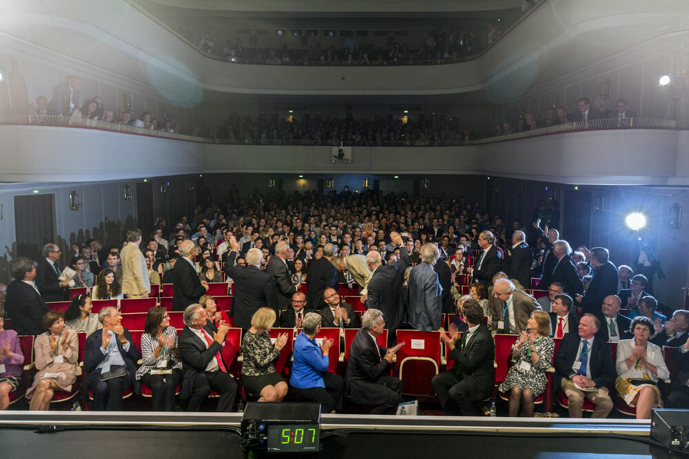 Eröffnung der Lindauer Nobelpreisträgertagung 2016  © Ch. Flemming/Lindau Nobel Laureate Meetings