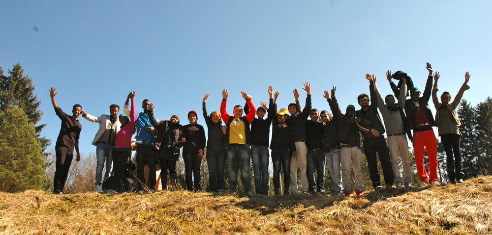 Junge Flüchtlinge aktiv! 