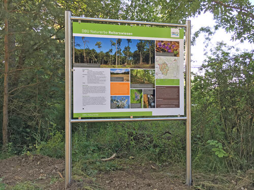 Infotafel Reiterswiesen  © Bundesforst