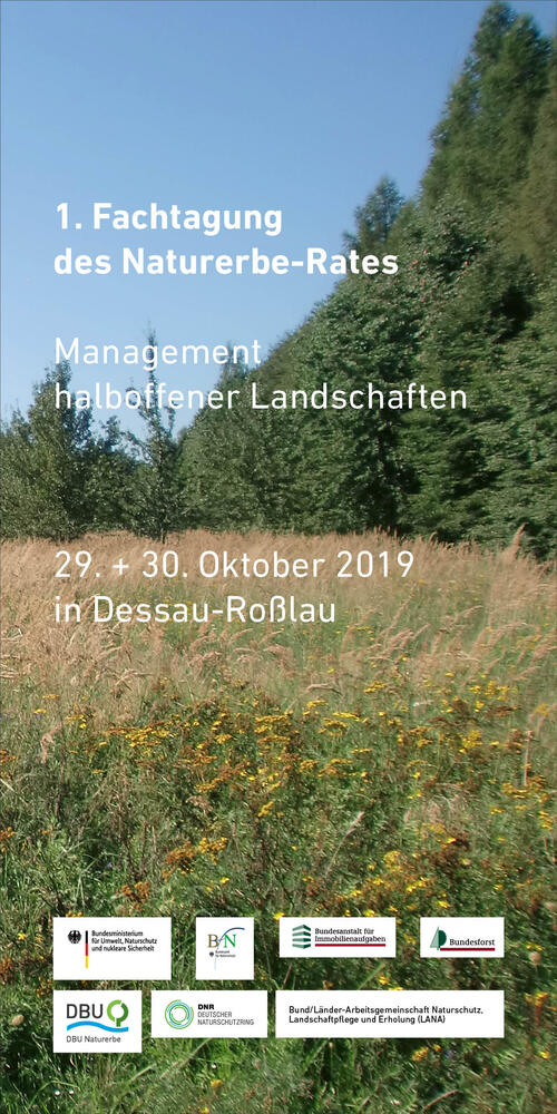 Cover Flyer Naturerberat Management halboffener Landschaften © Deutsche Bundesstiftung Umwelt