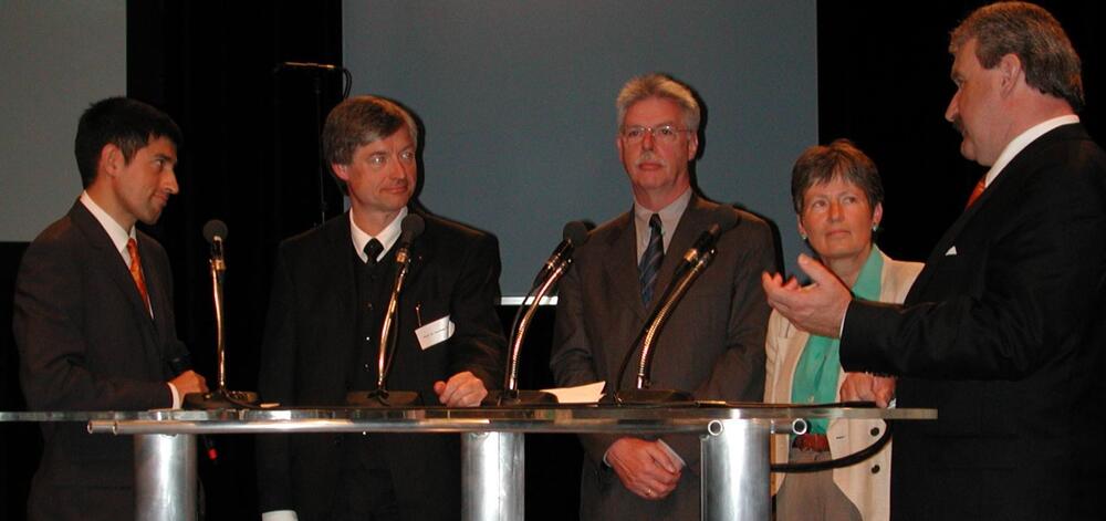 Gesprächsrunde Troge/Philipp/Zahrnt/Salvamoser 