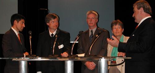 Gesprächsrunde Troge/Philipp/Zahrnt/Salvamoser 