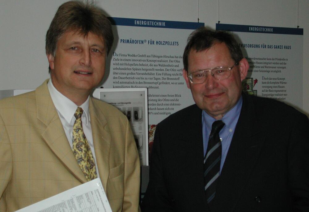 Brickwedde (li.), Hugo 