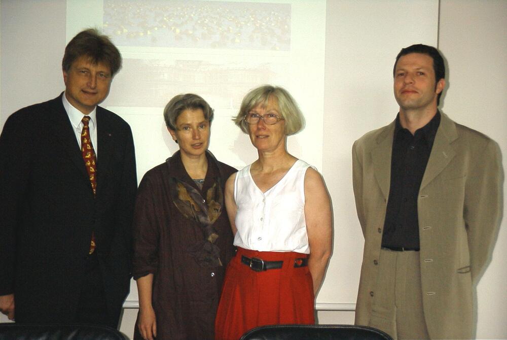 v. l.: Brickwedde, Hammerbacher, Augustin, Schlumberger 