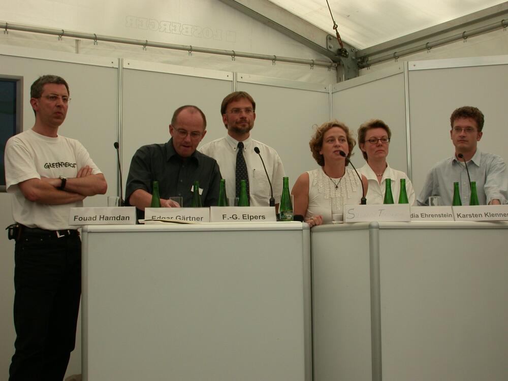 Woche der Umwelt, Podium Johannesburg 