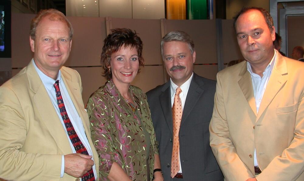 Lehmann-Tolkmitt, Elis, Angres, Lohmann (v. l.) 